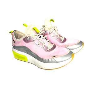 Nike Air Max Dia SE Women’s Shoes Size 8.5 Pink Grey Volt Running Sneakers